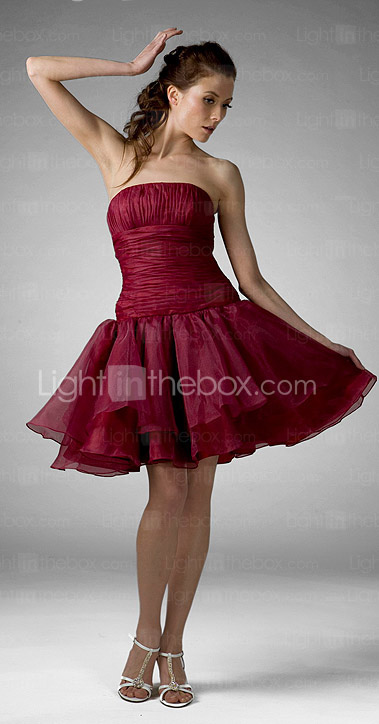 FARAH - Kleid für Cocktailparty aus Organza