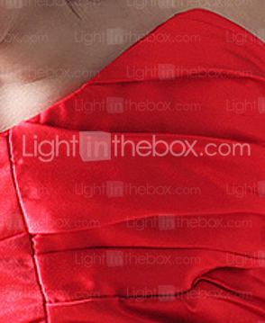 Trumpet/Mermaid Sweetheart Floor-length Satin Bridesmaid Dress 