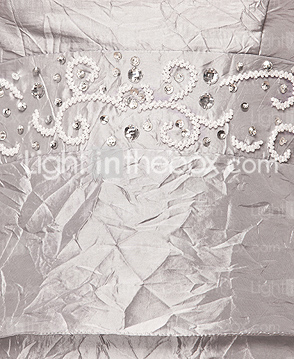 Sheath/Column Strapless Knee-length Taffeta Mother Of The Bride Dress With A Wrap Sheath/Column Strapless Knee-length Taffeta Mother Of The Bride Dress With A Wrap