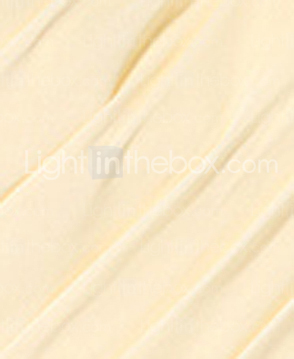Sheath/ Column One Shoulder Knee-length Chiffon Over Satin Bridesmaid Dress