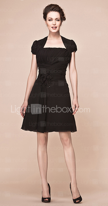 DORICE - Vestido de Damas em Chifon com Xale DORICE - Vestido de Damas em Chifon com Xale