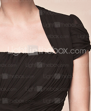 DORICE - Vestido de Damas em Chifon com Xale DORICE - Vestido de Damas em Chifon com Xale