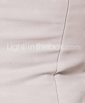 Sheath/Column One Shoulder Floor-length Chiffon And Stretch Satin Mother Of The Bride Dress