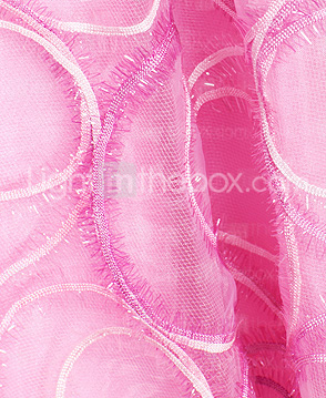 MIKAELA - Vestido de Cóctel de Organza y Satén