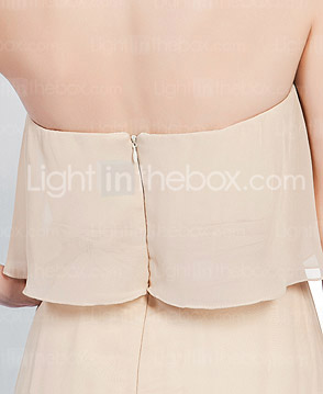 Chiffon Sheath/Column Sweetheart Floor-length Evening Dress inspired by Rumer Willis at Golden Globe Award Chiffon Sheath/Column Sweetheart Floor-length Evening Dress inspired by Rumer Willis at Golden Globe Award