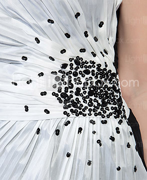Trumpet/Mermaid Sweetheart Strapless Floor-length Taffeta Evening Dress 