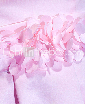 LEANDRA - Robe de Cocktail Satin