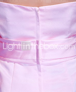 LEANDRA - Robe de Cocktail Satin