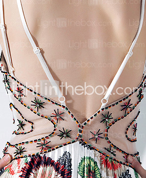 A-line V-neck Floor-length Charmeuse And Tulle Evening Dress A-line V-neck Floor-length Charmeuse And Tulle Evening Dress