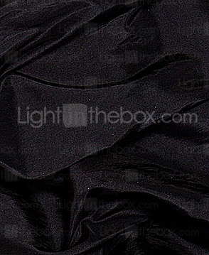 haut bas A-ligne sweetheart asymétrique robe de soirée en taffetas