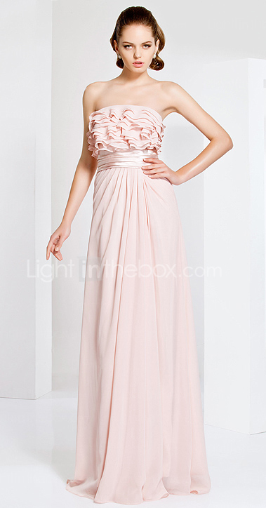 BROMLEY - Robe de Soirée Mousseline BROMLEY - Robe de Soirée Mousseline