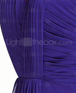 Sheath/Column Halter Floor-length Chiffon Bridesmaid Dress Sheath/Column Halter Floor-length Chiffon Bridesmaid Dress