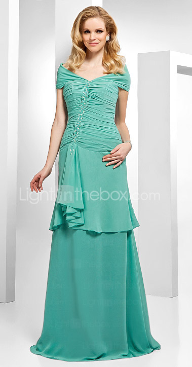 LIESL - Vestido de Noche de Gasa