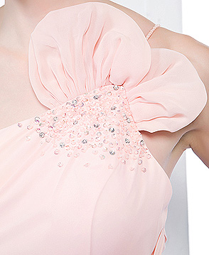 OLIVA - Abito da Sera in Chiffon
