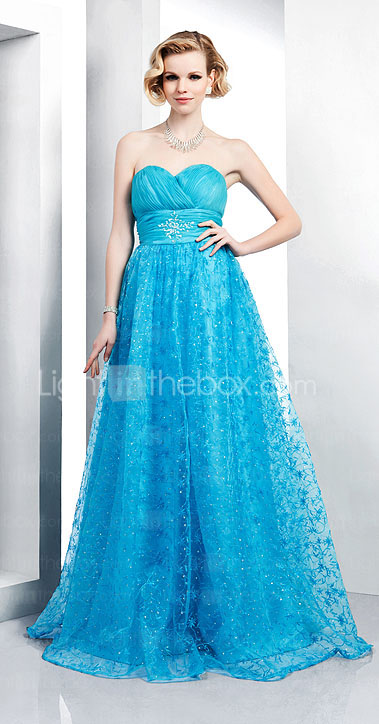 HEATHER - Robe de Soirée Organza Dentelle