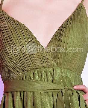 SHERA - Kleid für Cocktailparty aus Chiffon SHERA - Kleid für Cocktailparty aus Chiffon