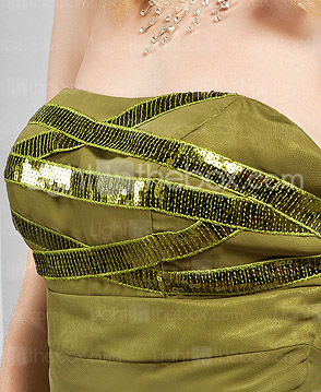 HARINGEY - Kleid für Abendveranstaltung aus Chiffon und Paillettenbesetzt