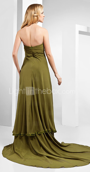 HARINGEY - Kleid für Abendveranstaltung aus Chiffon und Paillettenbesetzt