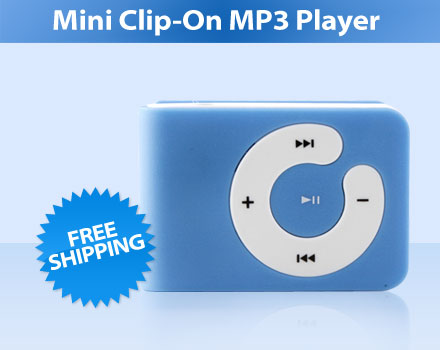 Deals  on Review On Mini Clip On Mp3 Player Deal