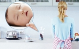 surveiller bébé avec vision de nuit et à av (conception de fleur)