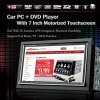 Car PC + DVD Player + Surf Wifi/3G Internet + 7 Inch Motorized Touchscreen + GPS + Support iPod + ATSC
