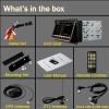 Car DVD Player + 7 Inch Motorized Touchscreen + GPS + Support iPod + Digital TV