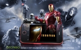 Android 2.2 w smartphone wifi / 3,5 pulgadas de pantalla táctil capacitiva + gps (rojo)