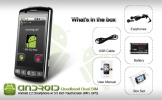 Apollo - dual sim quadband w smartphone Android 2.2 / 3.5 polegadas touchscreen (wi-fi, GPS)