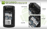 Apollo - dual sim quadband w smartphone Android 2.2 / 3.5 polegadas touchscreen (wi-fi, GPS)