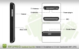 Apollo - dual sim quadband w smartphone Android 2.2 / 3.5 polegadas touchscreen (wi-fi, GPS)