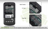 Stargate - 3.5 Inch Capacitive Touchscreen Dual SIM Android 2.2 Smartphone (WiFi, GPS)