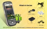 Midnight - Quadband Android Dual SIM Smartphone w/ 3.5 Inch Capacitive Touchscreen + WiFi and GPS