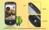 Midnight - Quadband Android Dual SIM Smartphone w/ 3.5 Inch Capacitive Touchscreen + WiFi and GPS
