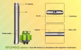 Midnight - Quadband Android Dual SIM Smartphone w/ 3.5 Inch Capacitive Touchscreen + WiFi and GPS