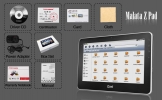 Malata pad z - 10.1 pollici Android 2.2 tablet dual core con touchscreen capacitivo