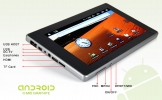 pizarra c-media (grafito) - 2.1 androide tableta con pantalla táctil de 7 pulgadas, wi-fi + hdmi