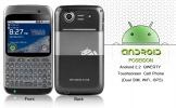 Poseidon - Android 2.2 QWERTY Touchscreen Cell Phone (Dual SIM, WiFi,GPS)
