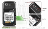 Poseidon - Android 2.2 QWERTY Touchscreen Cell Phone (Dual SIM, WiFi,GPS)