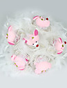 Bridal Wedding Flower Bouquet Soft Plush Bear Pink (TYPJ024)