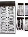 mote vippene - 100 par falske øyevipper blandet stil