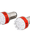 12-ledede kjøretøy baklykter (12V rød 2-pack)