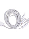 Premium Composite AV + USB Sync cabo de carregamento para iPod / iPhone 2G/3G 2.2.1