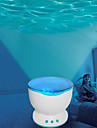 Romantic Ocean Wave Projector Night Light Speaker Lamp (AC/USB)