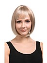 Capless Short High Quality Synthetic Natural Look Light Blonde Bob Hair Wig MS212-SRT