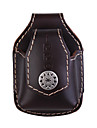 Leder-Gürteltasche für Feuerzeuge (schwarz)