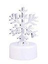 la luz LED RGB con encanto del juguete en forma de copo de nieve (3 * AG13)