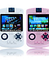 2,4-Zoll-Spiel mp4-Player mit Digitalkamera (8 GB, weiß / pink)