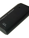 Portable Emergency Battery Charger with USB Cable for iPod/iPhone (Black)