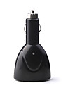 자동차 담배 라이터 듀얼 USB 포트 충전기 12V 전원 콘센트 (검은 색)