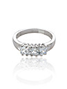 élégante bague de la mode cz / alliage